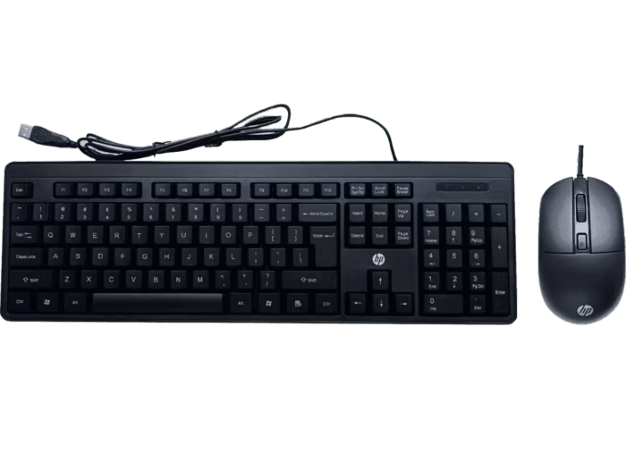 HP WIRED MOUSE AND KEYBOARD
